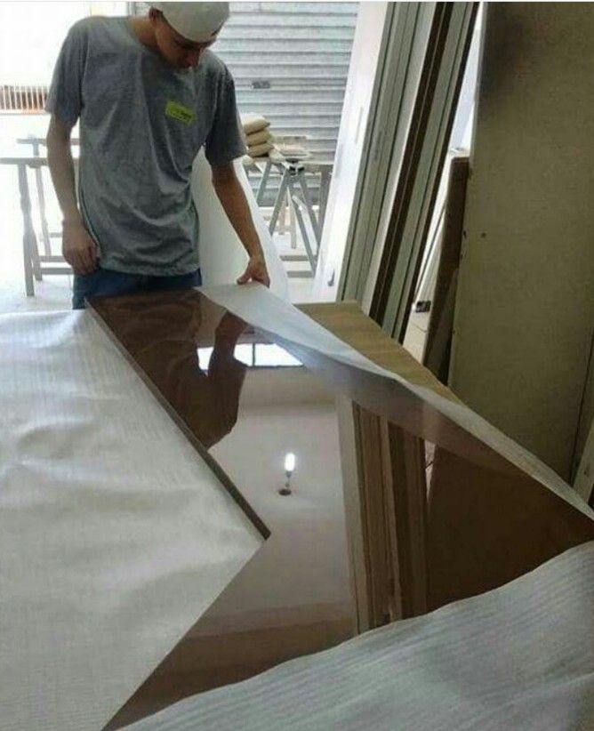 Laca Alto Brilho Espelhado em Móveis