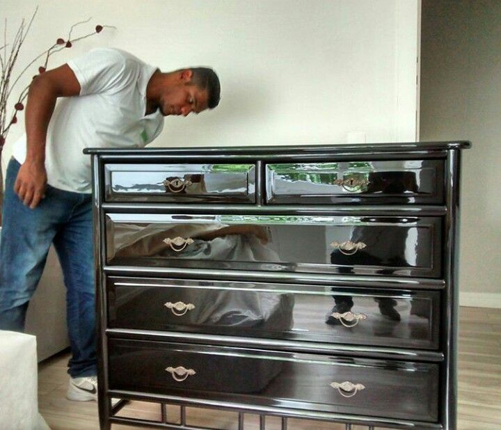 Laca Alto Brilho Espelhado em Móveis